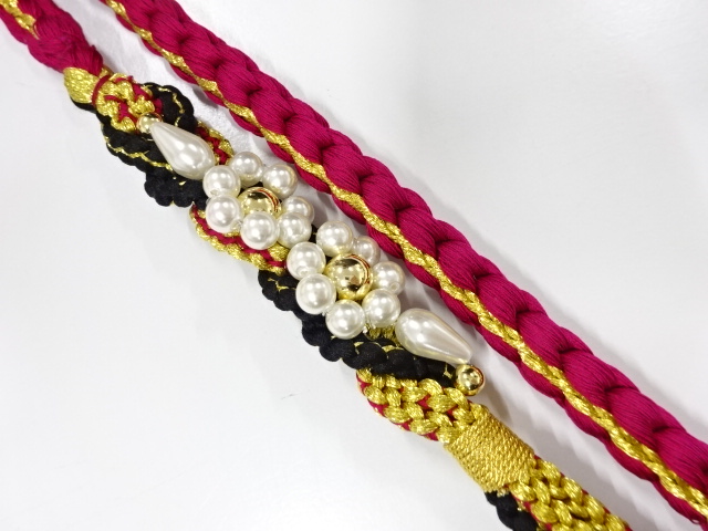 JAPANESE KIMONO / OBIJIME CORD FOR FURISODE 